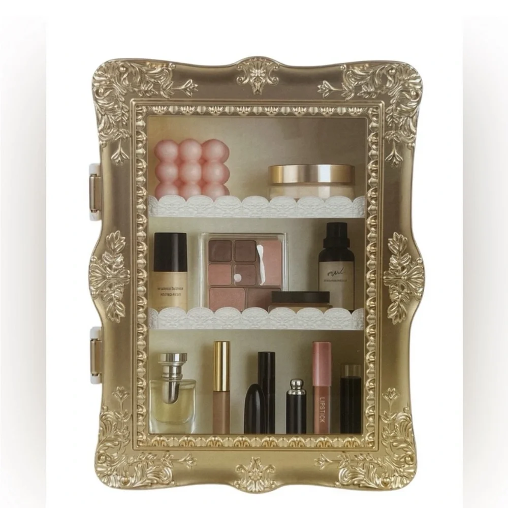 RESTOCK!!! Chic Organizer-Gilded Display Shelf